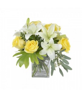Sunshine in flowers bouquet